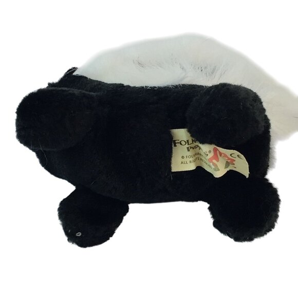 Folkmanis Skunk Finger Puppet Plush 4" Stuffed Animal Toy - Picture 5 of 8